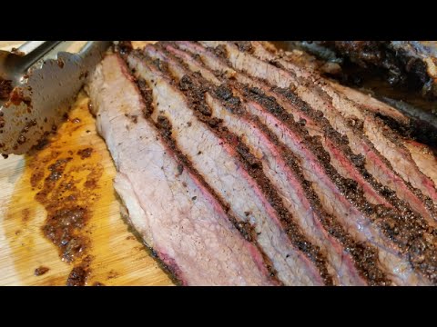 Whole Brisket on the Traeger Pellet Grill