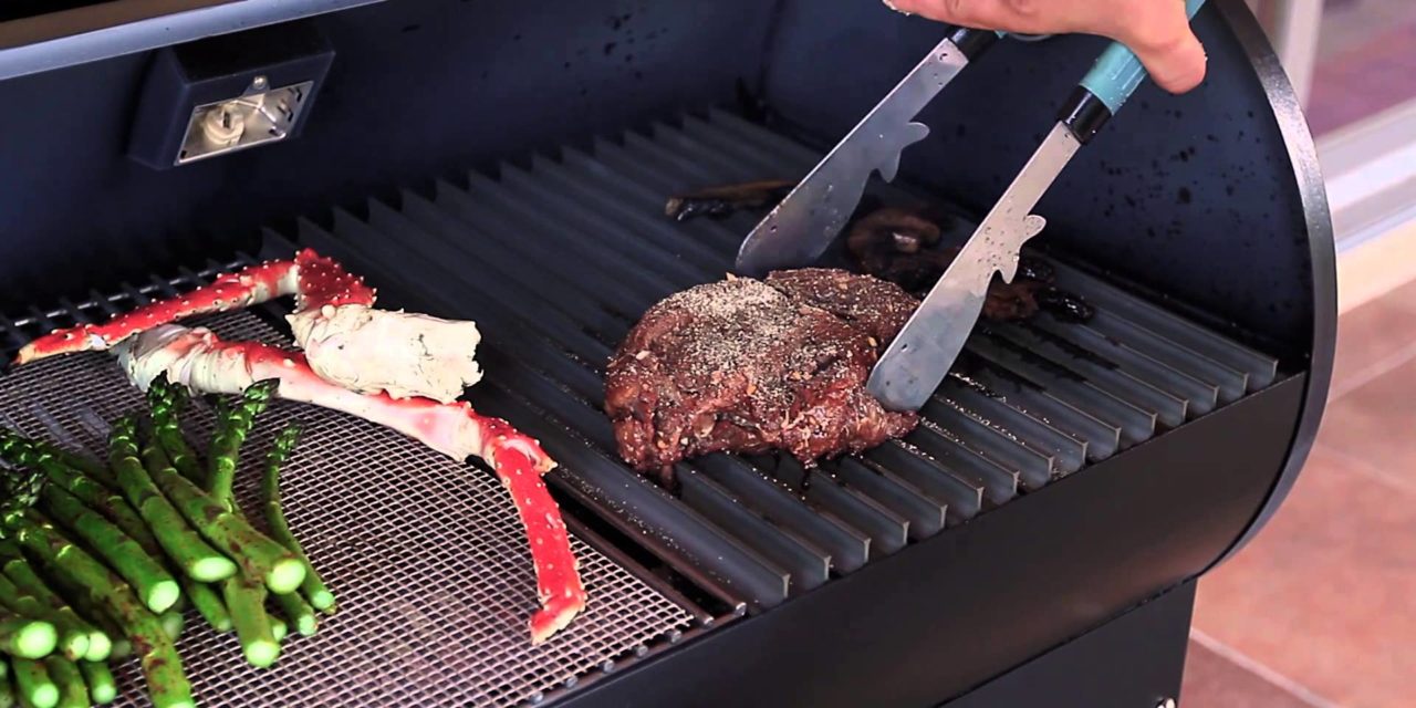 How to grill steaks on a REC TEC wood pellet grill.