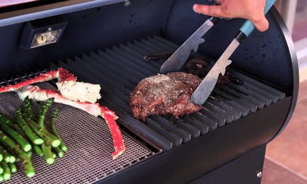 How to grill steaks on a REC TEC wood pellet grill.