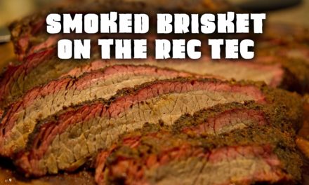 Smoked Brisket on the REC TEC Pellet Grill