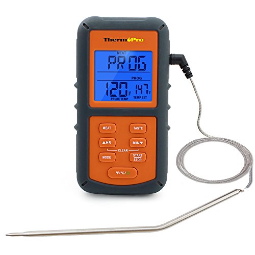 ThermoPro TP06S Upgraded Version Digital Single Probe Kitchen Cooking Meat Thermometer with Timer / Temperature Alarm for Oven BBQ Smoker Grill Review