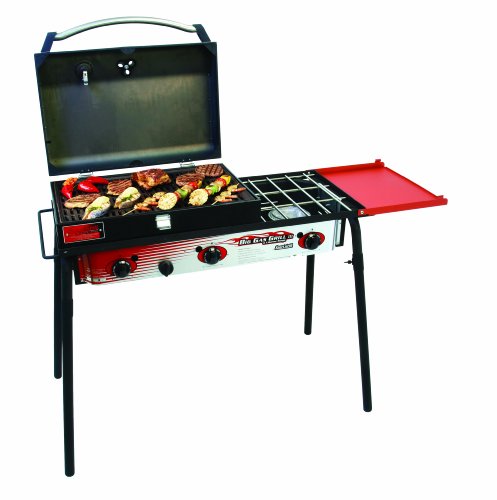 Big Gas 3 Burner Grill Black/red Review