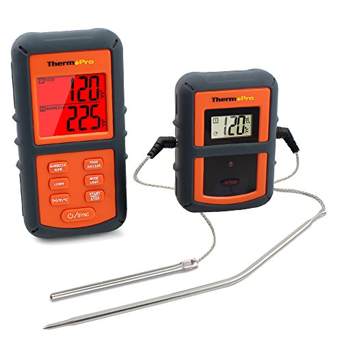 ThermoPro TP08 Wireless Remote Digital Kitchen Cooking Meat Thermometer – Dual Probe for BBQ Smoker Grill Oven – Monitors Food from 300 Feet Away Review