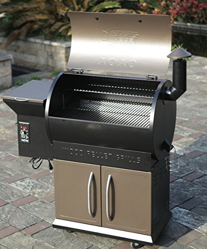 YOYO Deluxe Wood Pellet Grill and Smoker 679 sq in BBQ with Digital Controls 22K BTU Pellet Smoker Review
