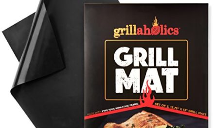 Grillaholics Grill Mat – Lifetime Guarantee – Set of 2 Nonstick BBQ Grilling Mats – 15.75 x 13 Inch Review