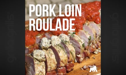 Pork Loin Roulade Recipe – Cooking with GRILLA Silverbac Pellet Grill