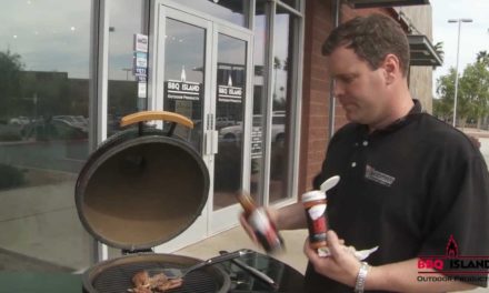 Black Olive Pellet Grill Cooking Demo – Pork Shanks at BBQ Island with Mike West
