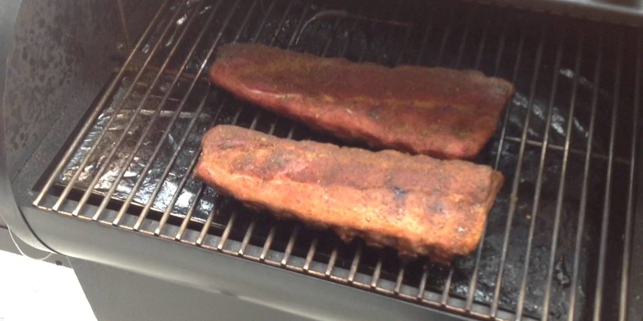 Rec Tec  Mini Pellet Grill / First Try at Ribs