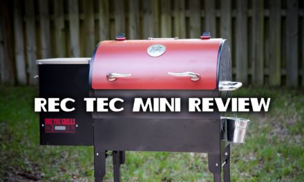 REC TEC Mini Pellet Grill Review