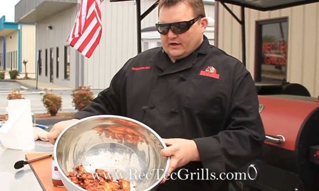 How to Grill Chicken Wings on A REC TEC Pellet Grill.
