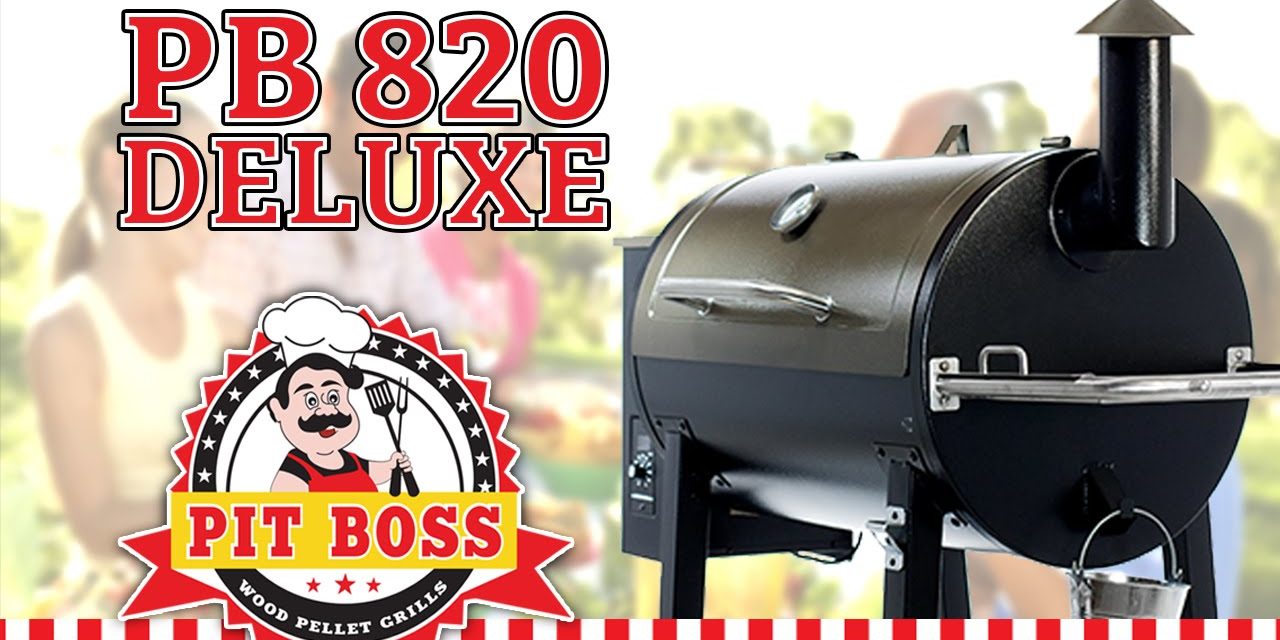 Pit Boss 820 Deluxe Wood Pellet BBQ