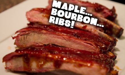 Maple Bourbon Ribs on the REC TEC Pellet Grill