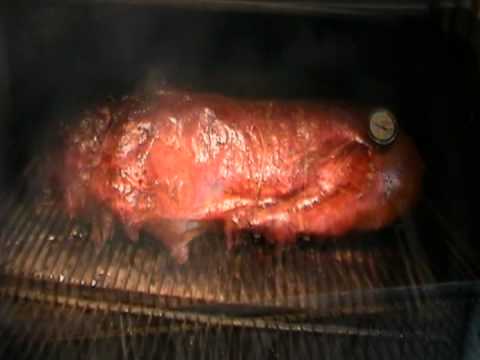 Smoking a Pig on the Royall 3000 Wood Pellet Grill / Smoker