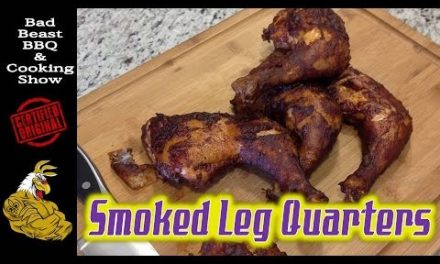 Smoked Chicken Leg Quarters | Rec Tec RT-300 Pellet Smoker