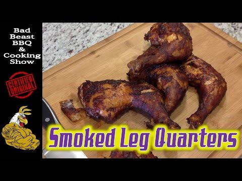 Smoked Chicken Leg Quarters | Rec Tec RT-300 Pellet Smoker