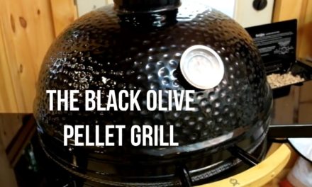 The Black Olive Pellet Grill Review and Demo