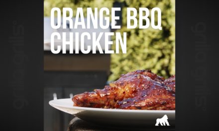 Orange BBQ Butterfly Chicken – Grilled on GRILLA Silverbac Pellet Grill
