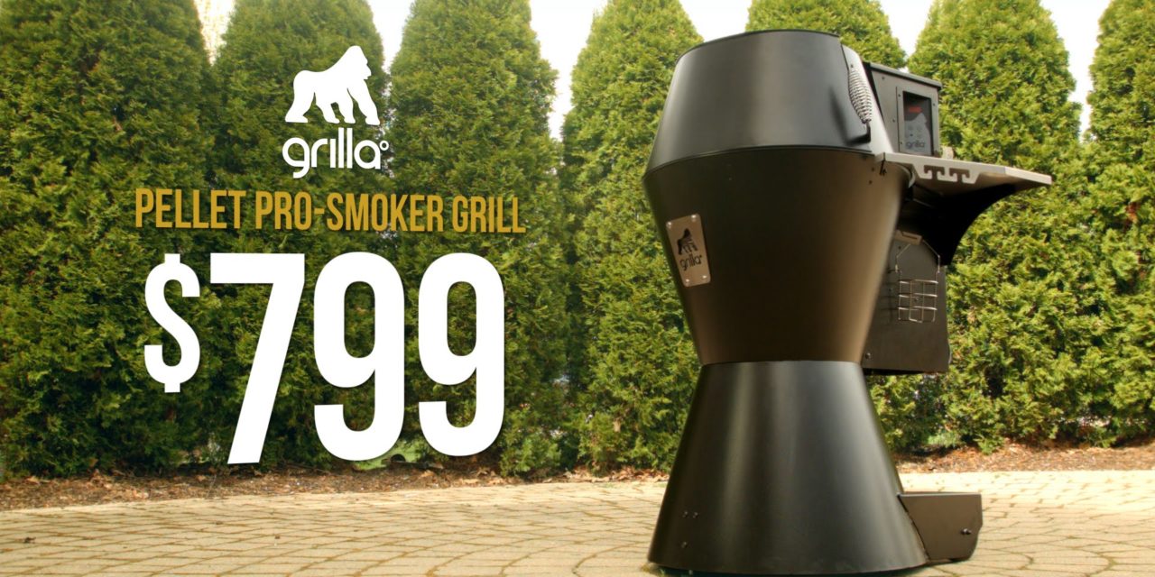 The NEW GRILLA Wood Pellet Smoker Grill – Great for Pro or Beginner Smoker