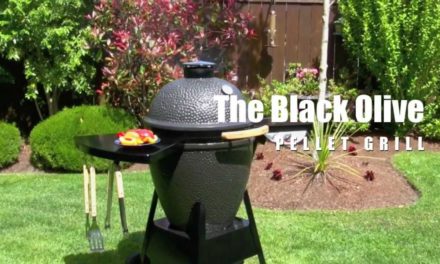 Introducing the Black Olive Pellet Grill