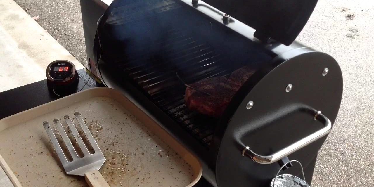 Rec Tec Mini Pellet Grill / Reverse Sear Rib Eye Steak