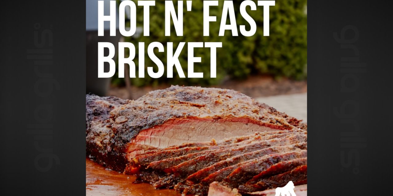 Hot N’ Fast Brisket – How To Grill A Texas Brisket Steak