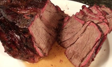 Roast Beef Slow Smoked  on the Louisiana Pellet Grill