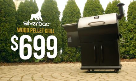 GRILLA Silverbac Wood Pellet Smoker Grill – FREE Shipping