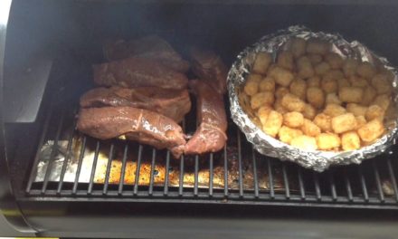 Rec Tec Pellet Grill / Food Saver 15000 Marinade / Beef Country Ribs And Tator Tots