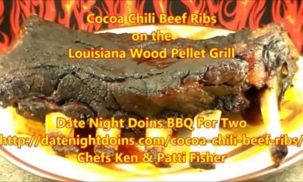 CoCoa Chili Beef Ribs on the Louisiana Wood Pellet Grill