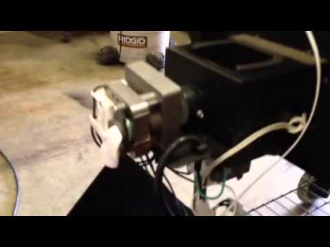 Auger motor replacement on pellet grills