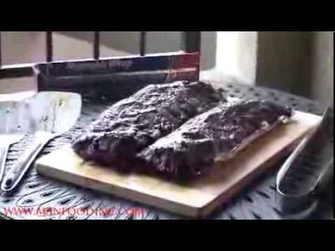 SMOKING BABY BACKS ON TRAEGER PELLET GRILL – PELLET SMOKER BABY BACKS – MANFOOD INC – GRILLIN OUT