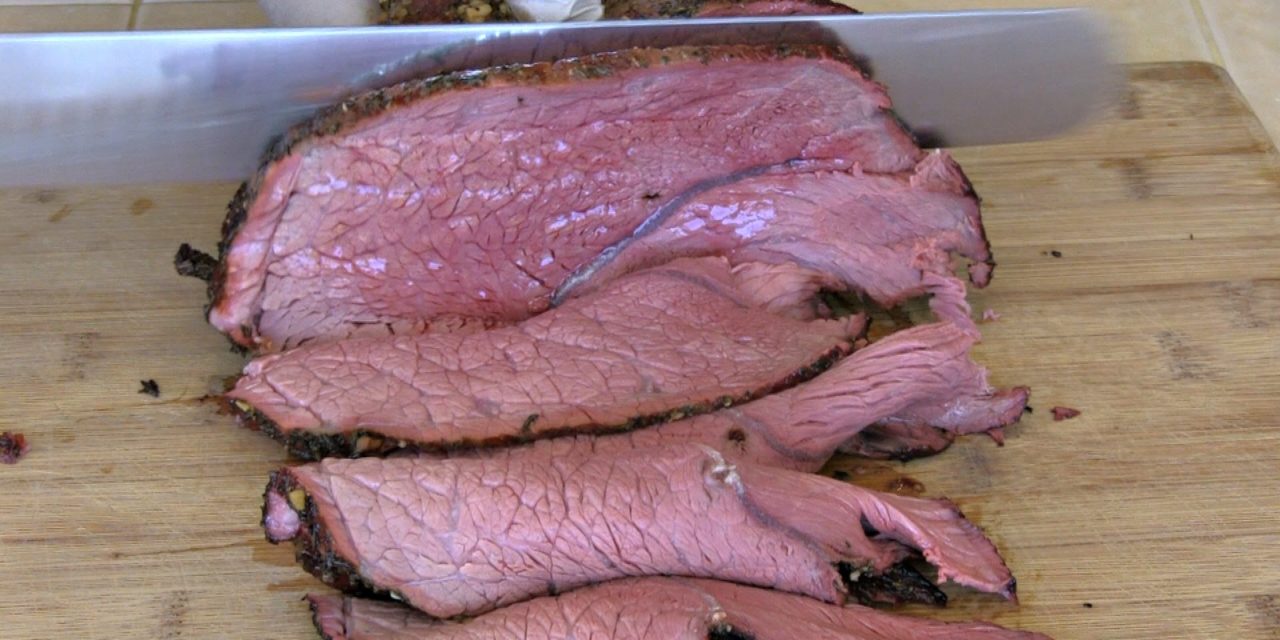 SmokingPit.com – Savory Beef Chuck Cross Rib Roast slow cooked on the Yoder YS640 Pellet Cooker