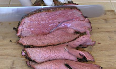 SmokingPit.com – Savory Beef Chuck Cross Rib Roast slow cooked on the Yoder YS640 Pellet Cooker