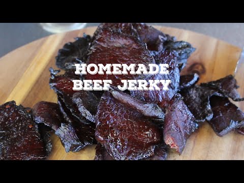 Homemade Beef Jerky | On the the Traeger Grill