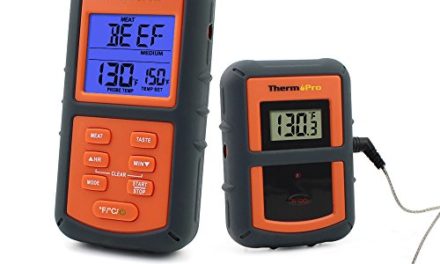 ThermoPro TP07 Remote Wireless Digital Kitchen Cooking Food Meat Thermometer with Timer for BBQ Smoker Grill Oven, 300 Feet Range Review