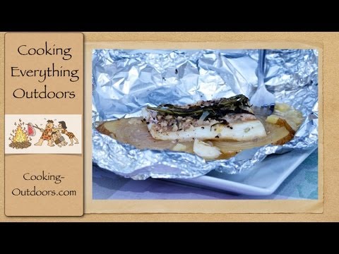 Grilling Fish in Aluminum Foil Packets | Cooking Outdoors | Gary House