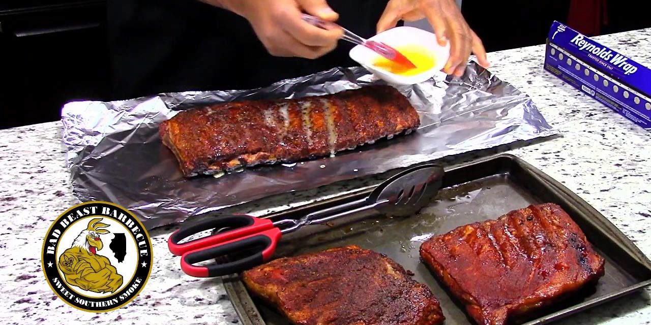 St. Louis Style Ribs With Rev’n Ray’s Rub on Rec Tec Mini Pellet Smoker