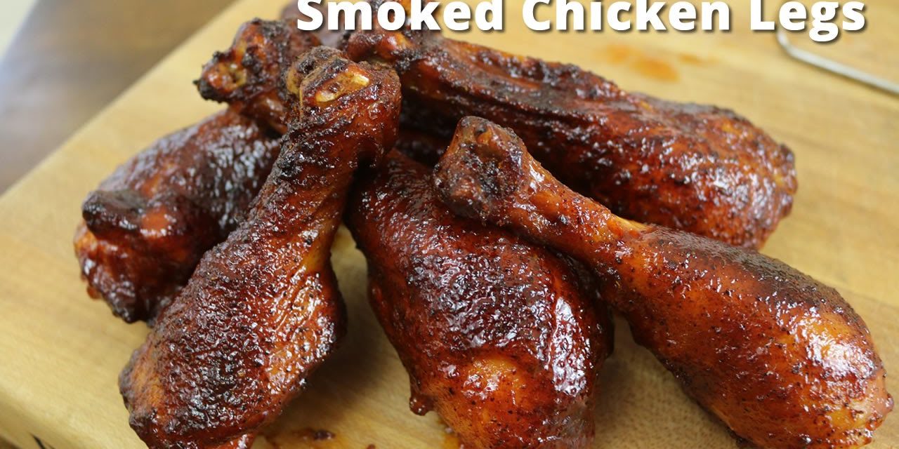 Smoked Chicken Legs on Big Green Egg with Malcom Reed HowToBBQRight