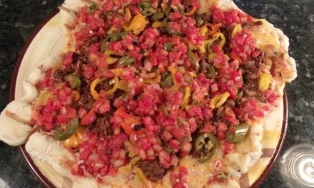 Taco Pizza  on the Louisiana Pellet Grill