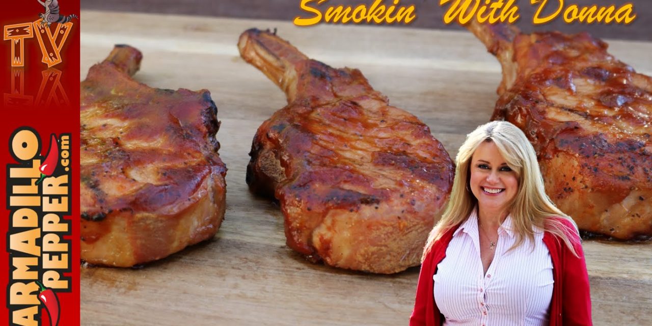 Smoked Apple-Bourbon Pork Chops | Masterbuilt Smoker