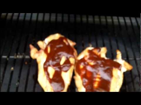 Traeger Grill Cooking Chicken Breast