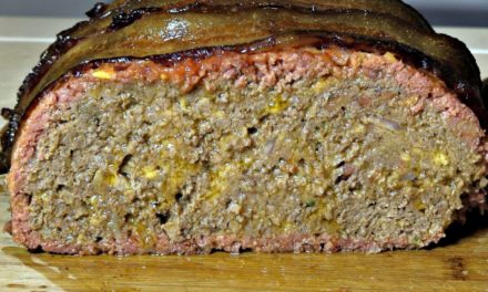 SmokingPit.com – Bacon Cheeseburger Meatloaf Recipe Slow Cooked on a Yoder YS640 Pellet Grill
