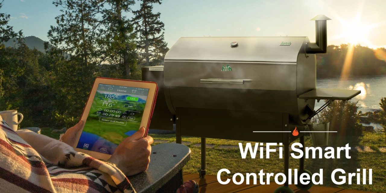 WiFi Smart Controlled Pellet Grill – Green Mountain Grills