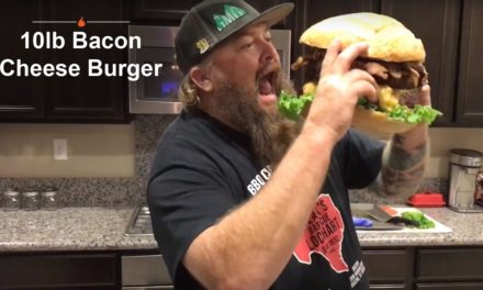 How to grill a 10lb Bacon Cheese Burger – Green Mountain Pellet Grills
