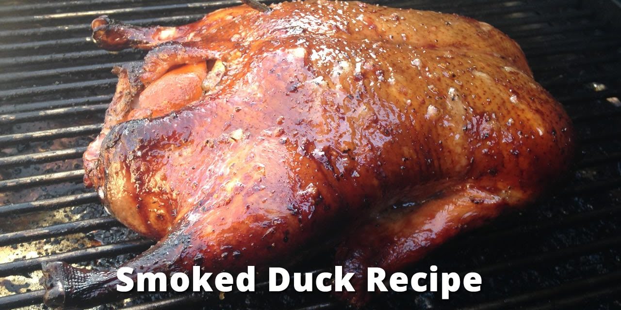 Smoked Duck Recipe | How To Smoke A Whole Duck Malcom Reed HowToBBQRight