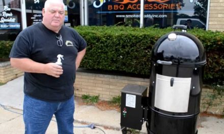 BBQ Ribs with the WSM Pellet Burner Conversion kit