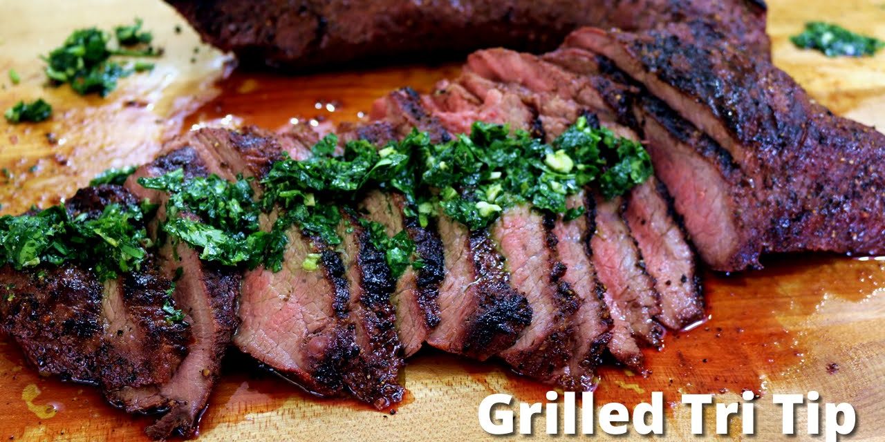 Grilled Tri Tip on Big Green Egg | Grilling Tri Tip Recipe Malcom Reed HowToBBQRight