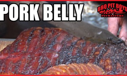 BBQ Pork Belly on the Grill