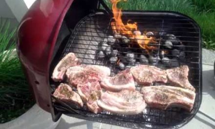 Using Milt’s Gourmet BBQ Pellets To Smoke Meat On A Charcoal Grill