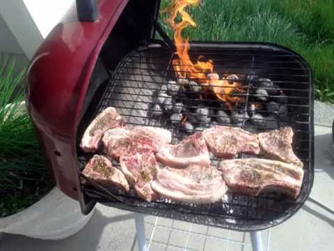 Using Milt’s Gourmet BBQ Pellets To Smoke Meat On A Charcoal Grill